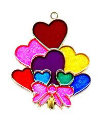 (image for) Heart Balloons - Night Light