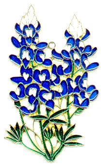 (image for) Texas Blue Bonnets - Suncatcher
