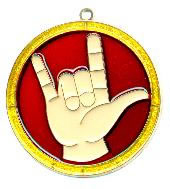 (image for) I Love You Sign - Suncatcher