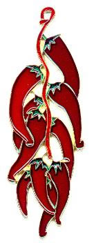 (image for) Chili Peppers - Suncatcher