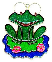 (image for) Frog on Lily - Suncatcher
