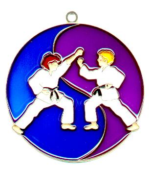 (image for) Martial Arts/Ying Yang - Suncatcher
