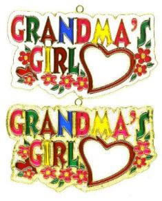 (image for) Grandms's Girl - Suncatcher