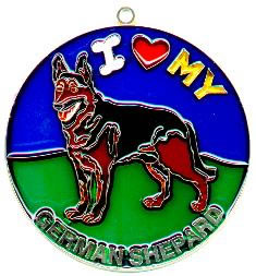 (image for) German Shepard - Suncatcher