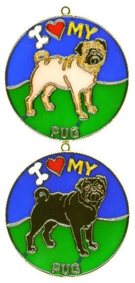 (image for) Pug - Suncatcher