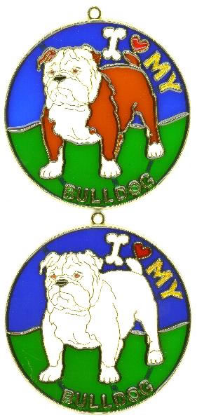 (image for) Bulldog - Suncatcher
