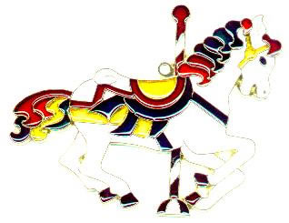 (image for) Carousel Horse - Suncatcher