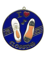 I Love Clogging - Suncatcher (image for) I Love Clogging - Suncatcher
