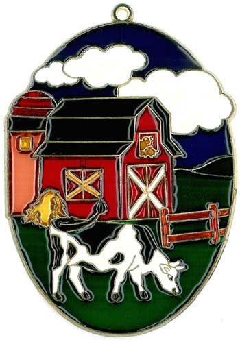 (image for) Barn Scene - Night Light