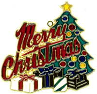 (image for) Merry Christmas - Suncatcher